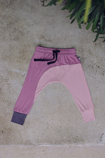 ikkikidz pink moon baby pants