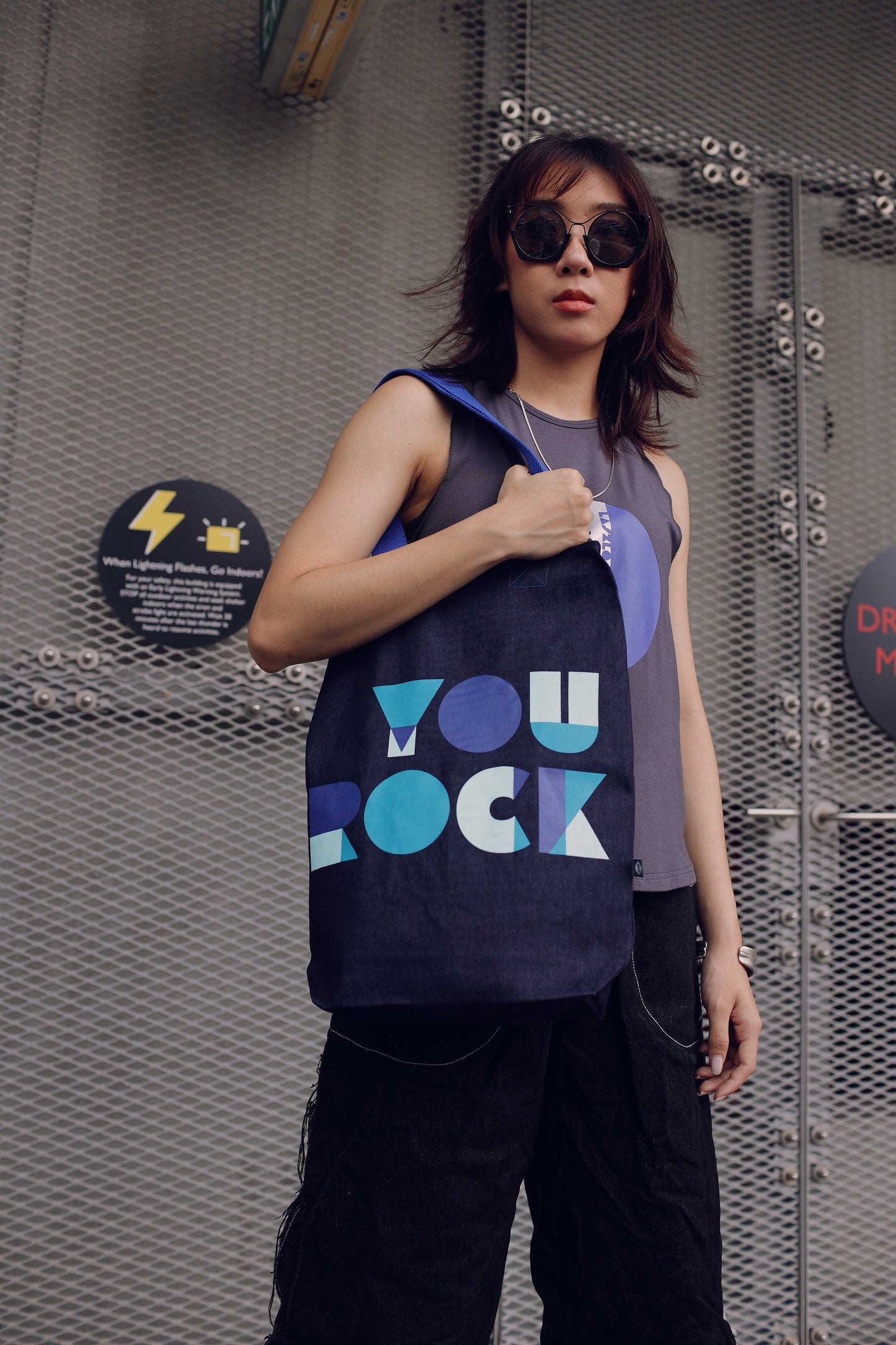 Ikkikidz you rock tote bag