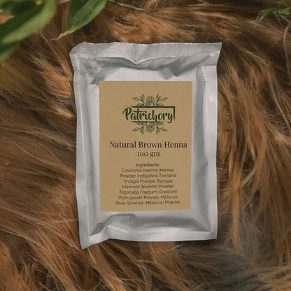 Natural Brown Henna Hair Colour