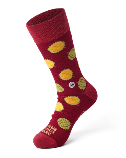 Talking Toes Awesome Durian Crew Sock