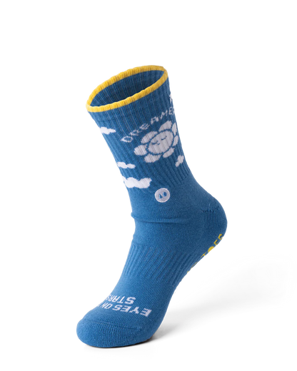 Talking Toes Serial Dreamer Athletic Crew Sock | Socks | The Green Collective SG