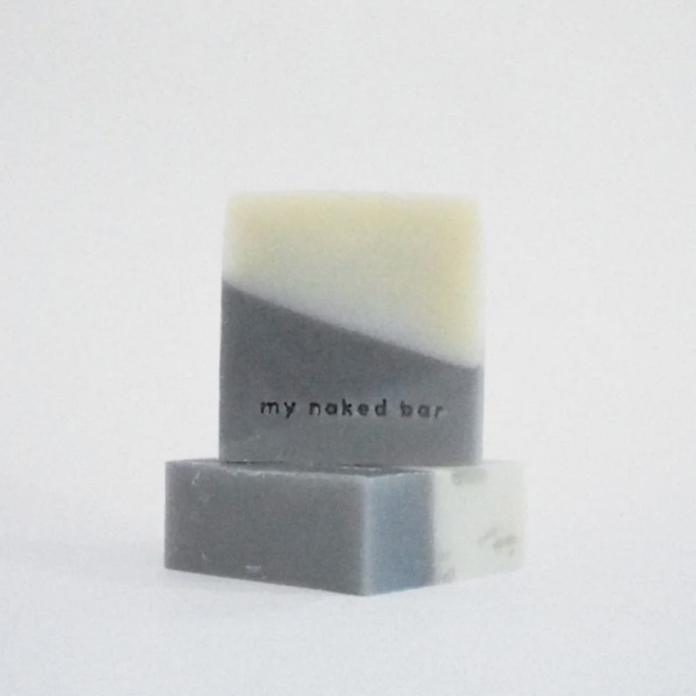 My Naked Bar Black or White -Pore Clarifying Soap Bar for Minimising Black Heads | Bodycare | The Green Collective SG