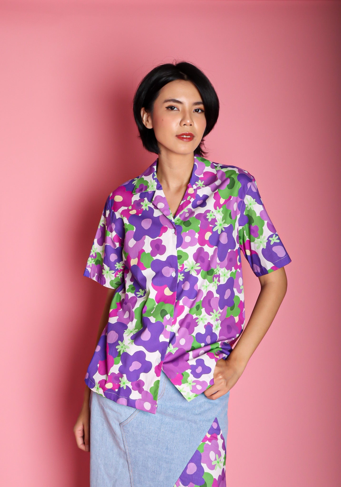 Calla The Label Anemone Short Shirt