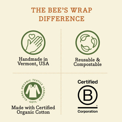 Bee's Wrap Honeycomb Bread - Honeycomb | Food Storage | The Green Collective SG