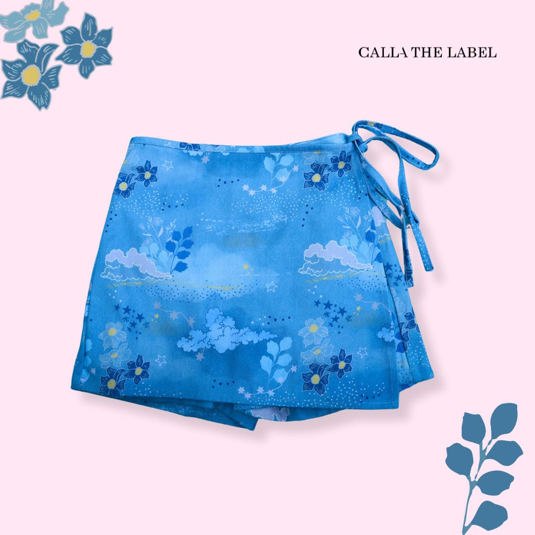 CALLA X ADINIA DENIM SKORT