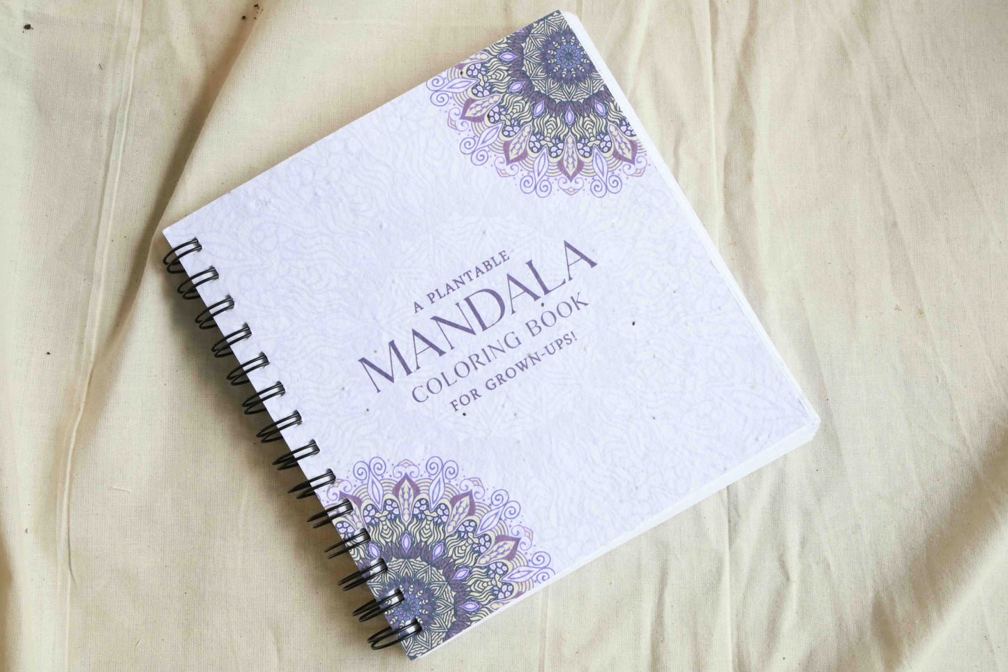 Purple and Pure Mandala coloring Book | stationary | The Green Collective SG