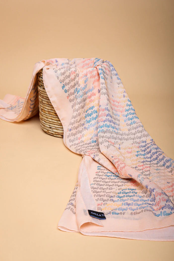 Calla The Label CTL Cream Scarf