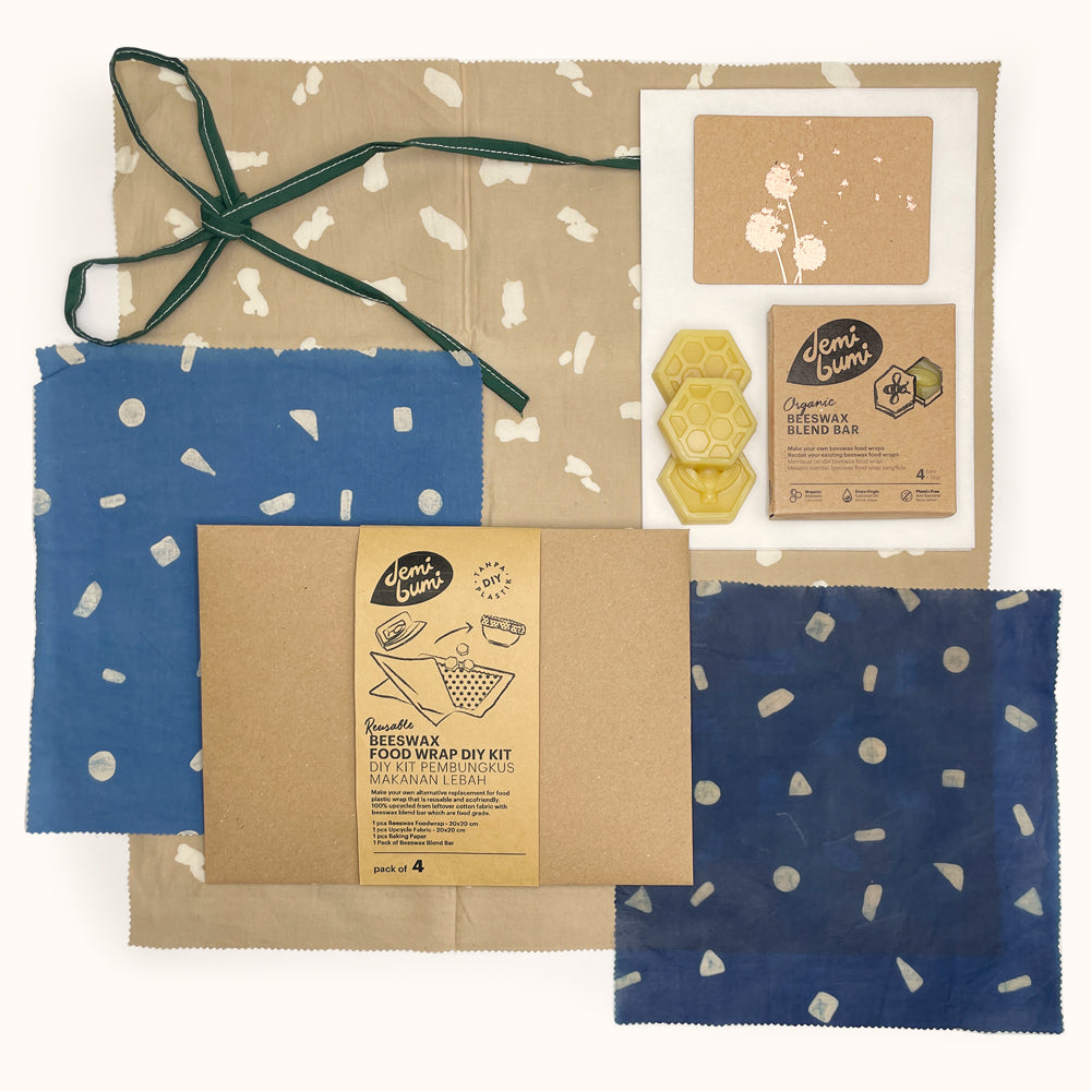 DB Beeswax Food Wrap Kit | Food Storage | The Green Collective SG