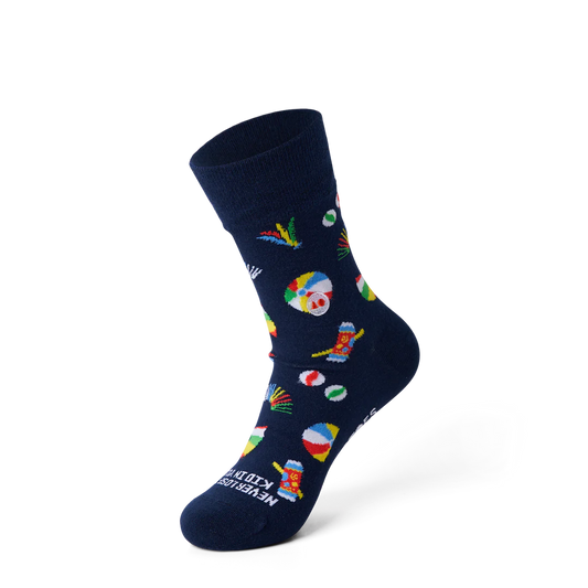 Talking Toes Retro Playtime Crew Sock | Socks | The Green Collective SG