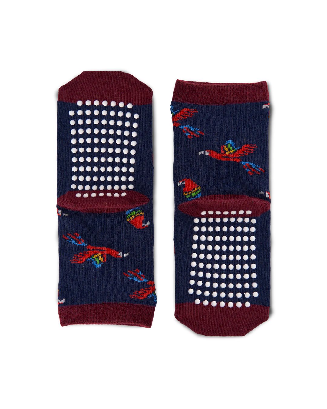 Talking Toes Soaring Macaw Kids Crew Sock | Other Accessories | The Green Collective SG