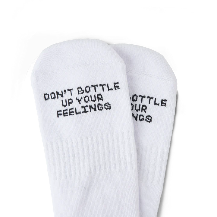 Talking Toes Emotional Ketchup Athletic Sock