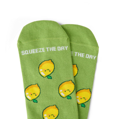 Talking Toes Squeezy Lemon Socks