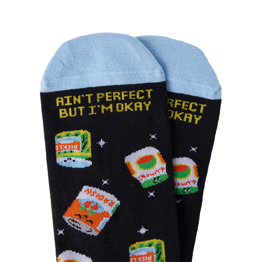 Talking Toes Picky Pickle Crew Sock | Socks | The Green Collective SG