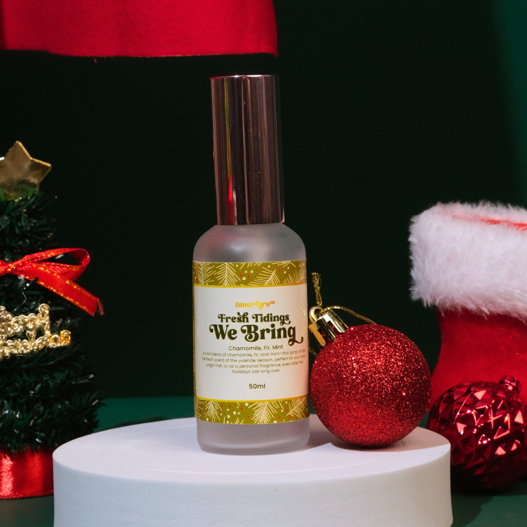 Fresh Tidings We Bring Room Spray (Chamomile + Fir + Mint)