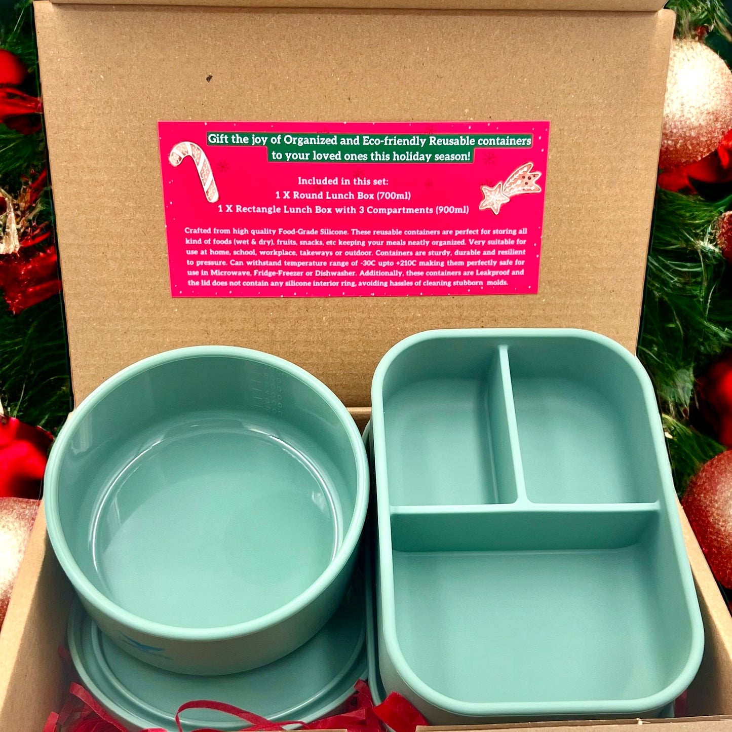 Unplastik Gift Set 2 | Food Storage | The Green Collective SG