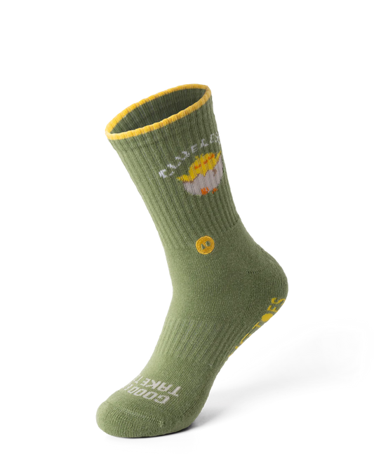 Talking Toes Clueless Egg Athletic Sock | Socks | The Green Collective SG