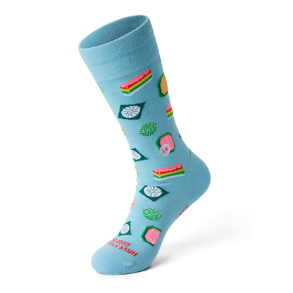 Talking Toes Kueh-zy Good Crew Sock | Socks | The Green Collective SG