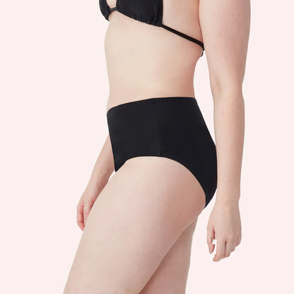 Love Luna Period Swimwear Full Brief Black