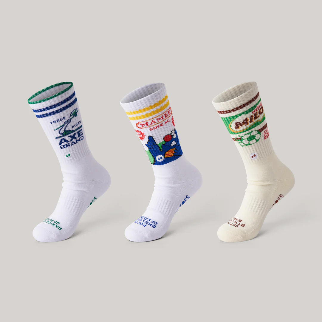 Talking Toes Mama Shop Wonderland Sock Pack | Socks | The Green Collective SG