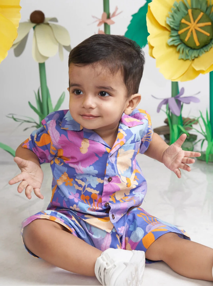 MIKO LOLO Daffy Infant Co-Ord Set in Organic Cotton | kids Fashion | The Green Collective SG