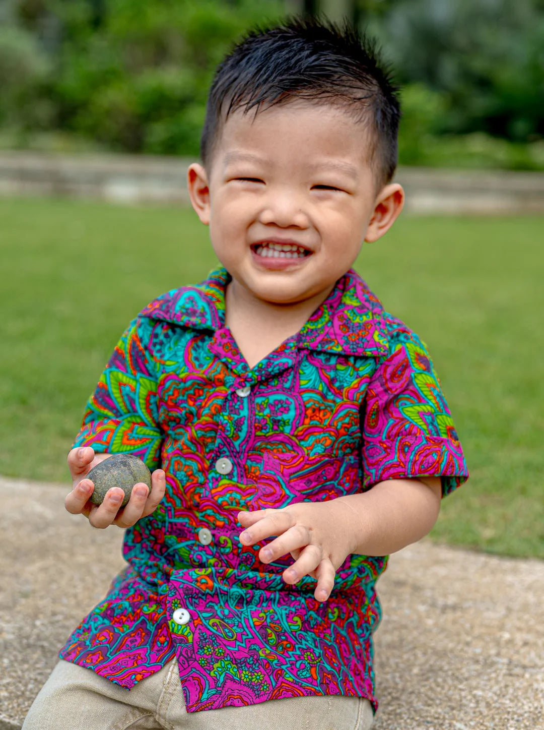 Aloha Holiday Collection Boys Shirt | kids Fashion | The Green Collective SG