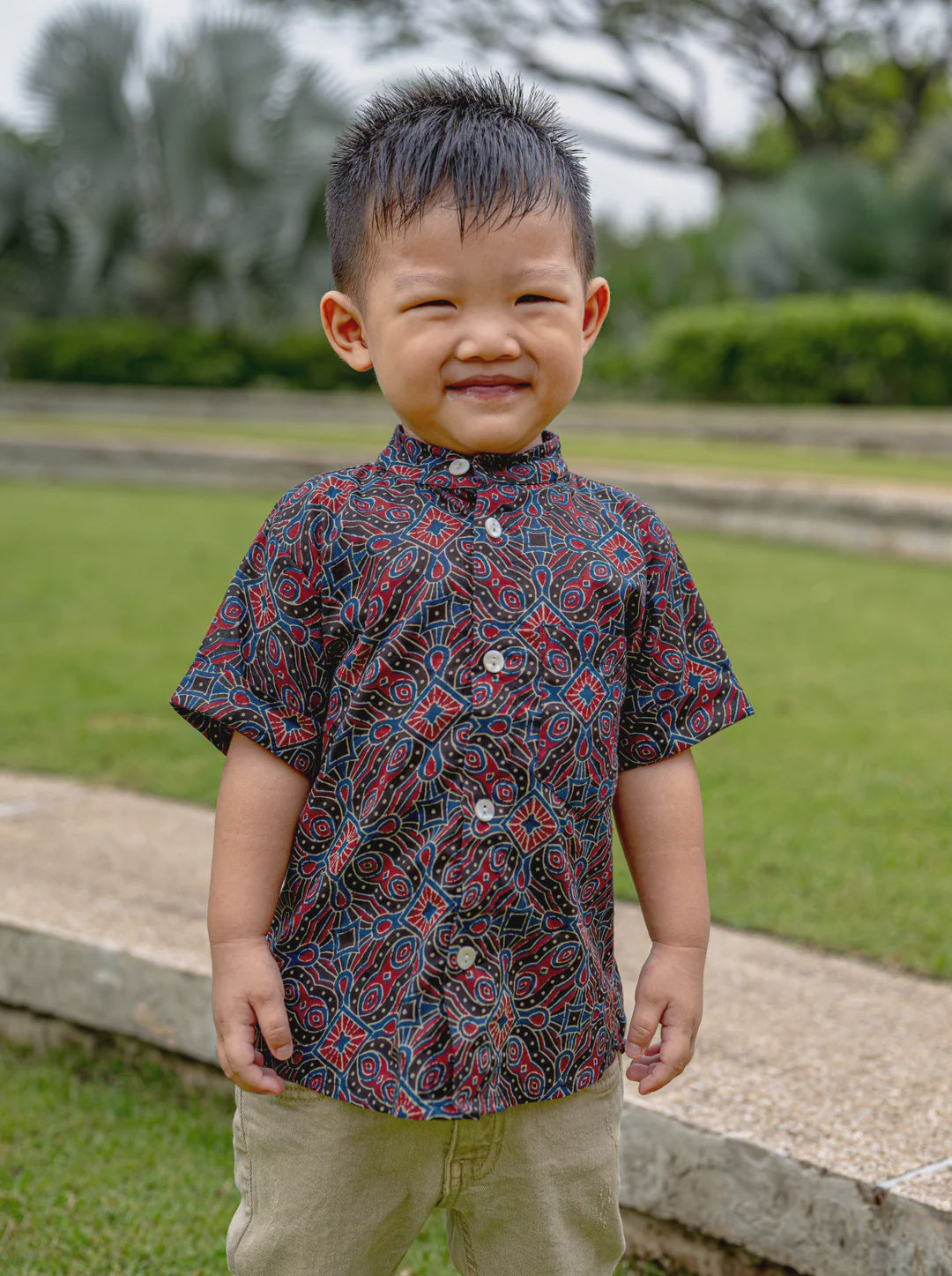 Aloha Holiday Collection Boys Shirt | kids Fashion | The Green Collective SG