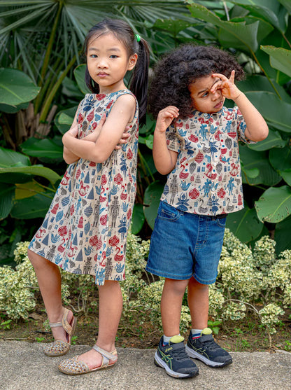 Aloha Holiday Collection Boys Shirt | kids Fashion | The Green Collective SG