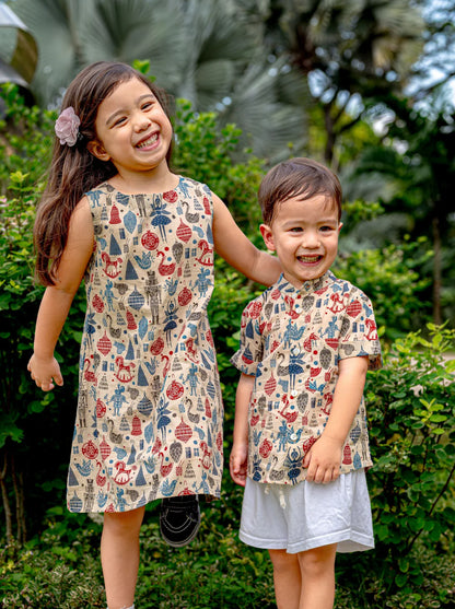 Aloha Holiday Collection Boys Shirt | kids Fashion | The Green Collective SG