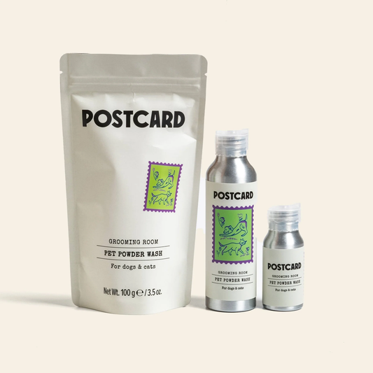 Postcard Sulfate-Free Grooming Room Head to Toe Powder Wash (for Pets)