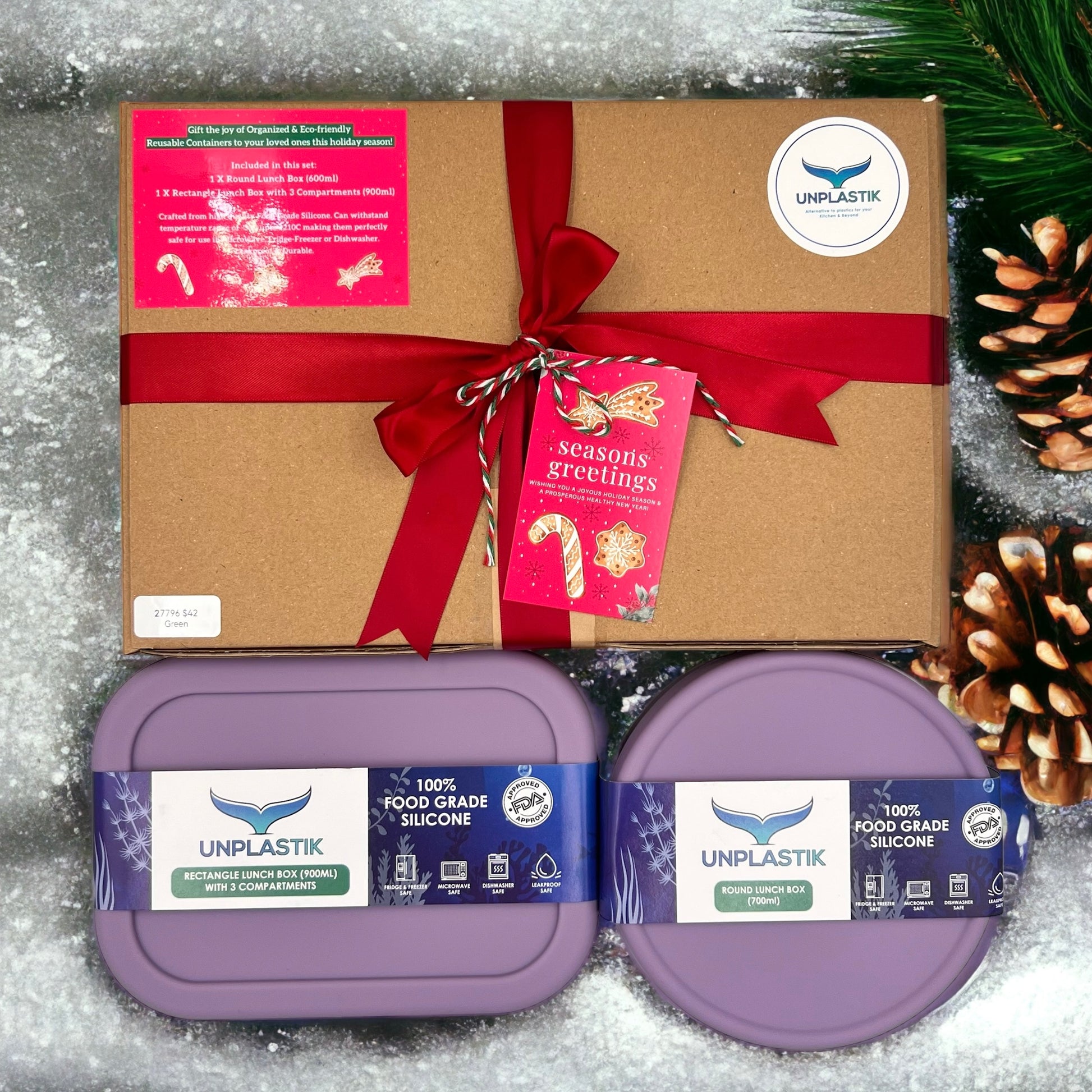 Unplastik Gift Set 2 | Food Storage | The Green Collective SG