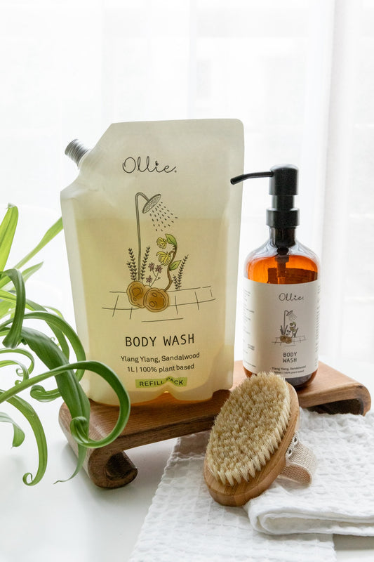 Ollie Body Wash (Sandalwood/Ylang Ylang) | Bodycare | The Green Collective SG