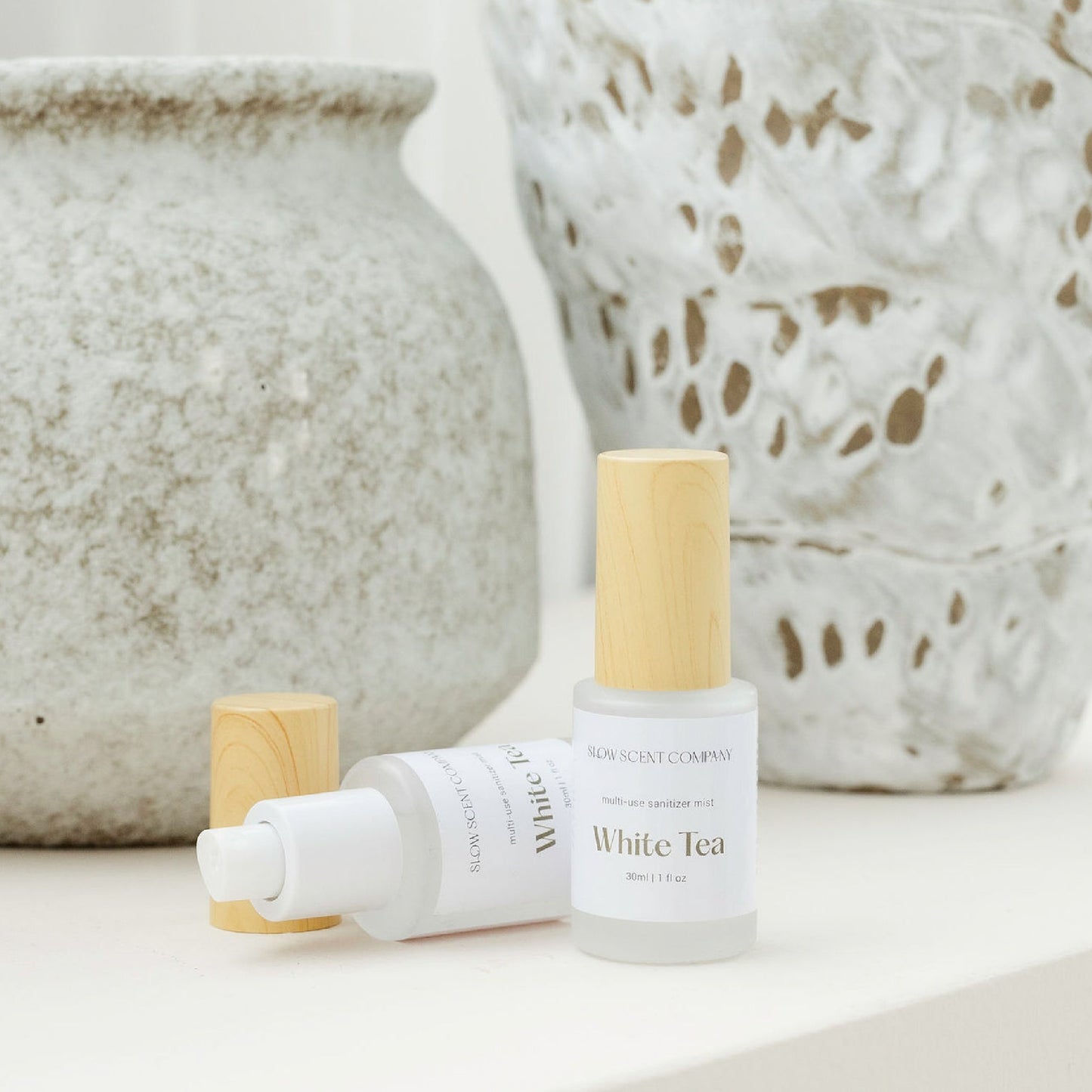 Slow Scent Company White Tea Multi-use Sanitizer Mist | Home fragrances | The Green Collective SG