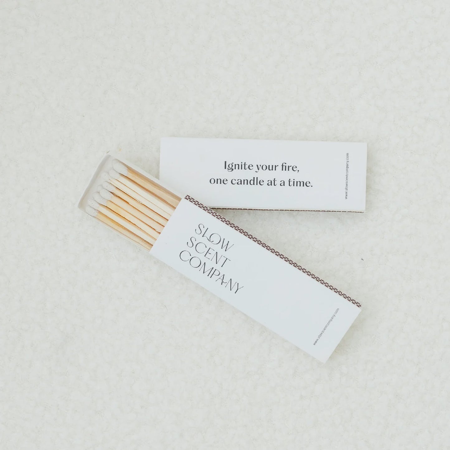 Slow Scent Company Long White Matchsticks | Home fragrances | The Green Collective SG