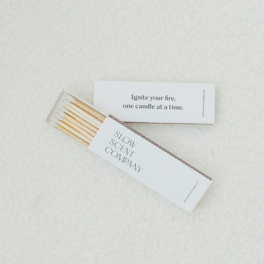 Slow Scent Company Long White Matchsticks | Home fragrances | The Green Collective SG