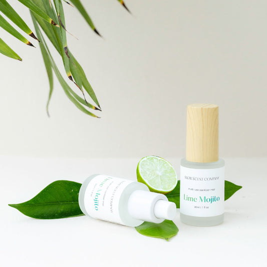 Slow Scent Company Lime Mojito Multi-use Sanitizer Mist | Home fragrances | The Green Collective SG