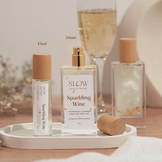 Slow Scent Sparkling Wine Pillow and Room Mist - 50ml