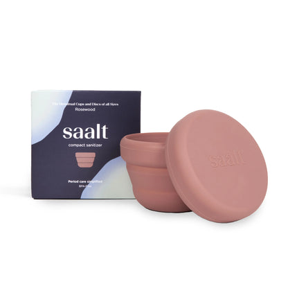 Saalt Compact Sanitizer | period cups and discs | The Green Collective SG