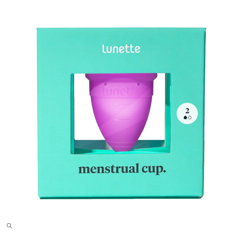 Lunette Menstrual Cup Model 2 (Violet) | period cups and discs | The Green Collective SG