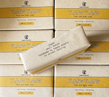 Bamboo Straw Girl Ylang Ylang Soap | Buy at The Green Collective