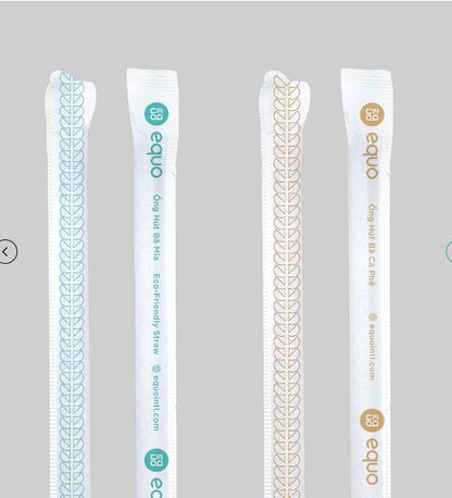 Equo Sugarcane Straws Bubble Tea | Purchase at The Green Collective