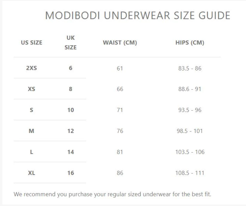 Modibodi Period Underwear Classic Bikini - Light-Moderate Absorbency | period underwear | The Green Collective SG