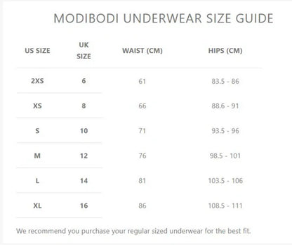 Modibodi Period Underwear Classic Bikini - Moderate-Heavy