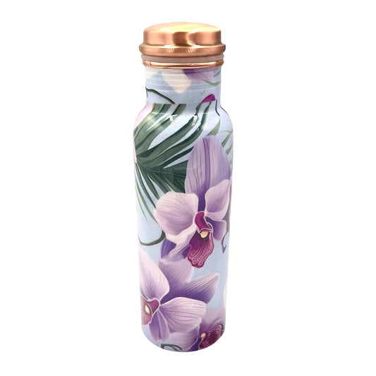 Unplastik Copper Water Bottle - Orchid 750ml