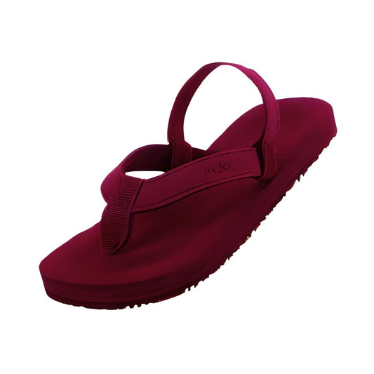 Indosole Toddler's ESSNTLS Flip Flop Burgundy