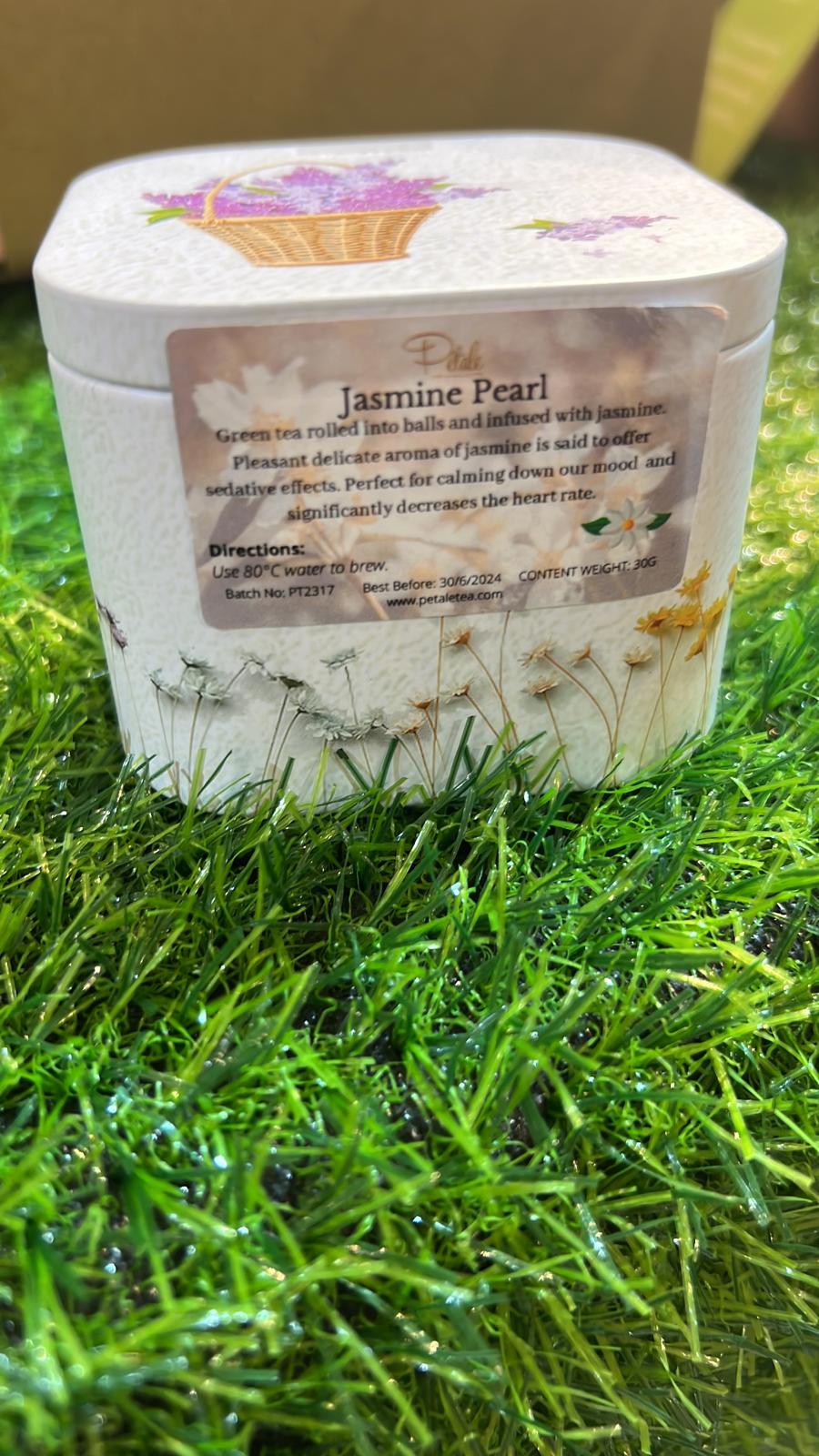 Petale Tea Ohyao Tea Tin - Jasmine Pearl | Tea | The Green Collective SG