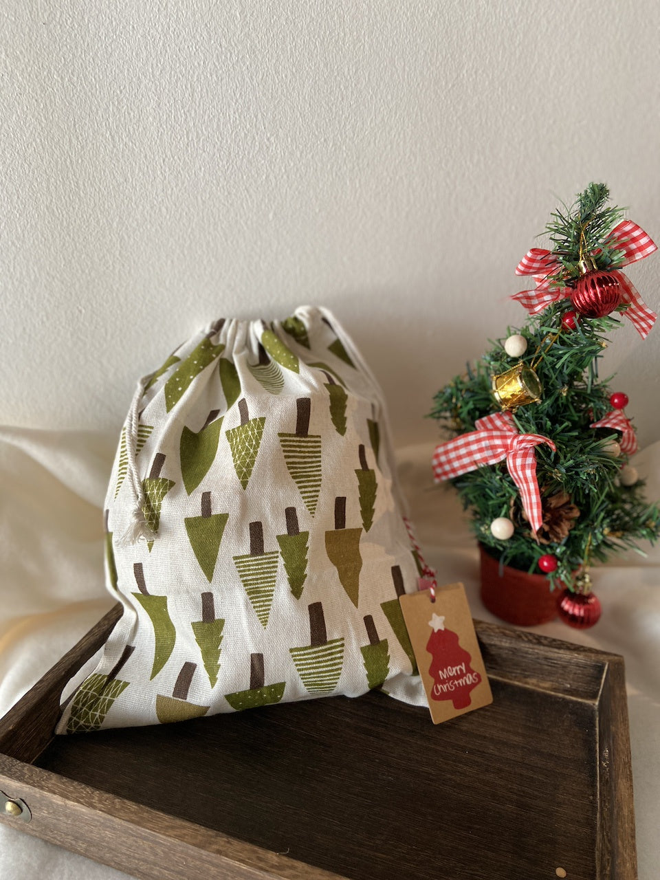 You Living X'mas Gift Pouch - Tree (Small)