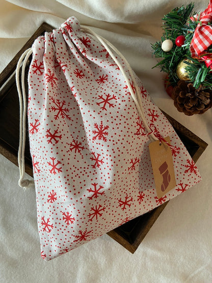 You Living X'mas Gift Pouch - White snow