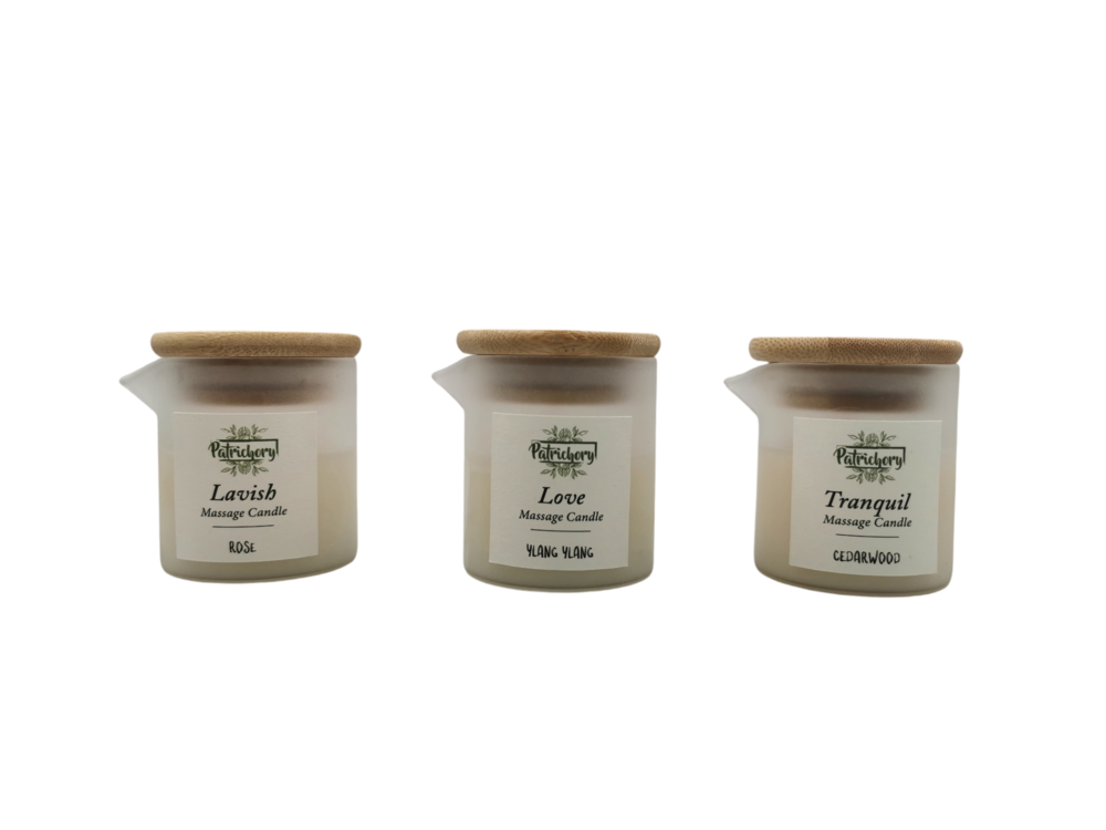 Patrichory Mini Massage Candles - Blissful Collection