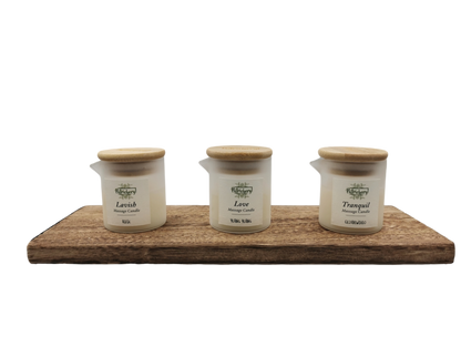 Patrichory Mini Massage Candles - Blissful Collection