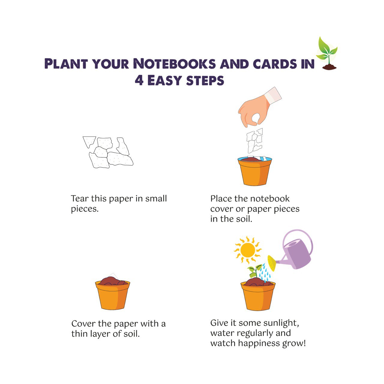 Purple & Pure Plantable Ang Paos(Set of 5) | stationary | The Green Collective SG